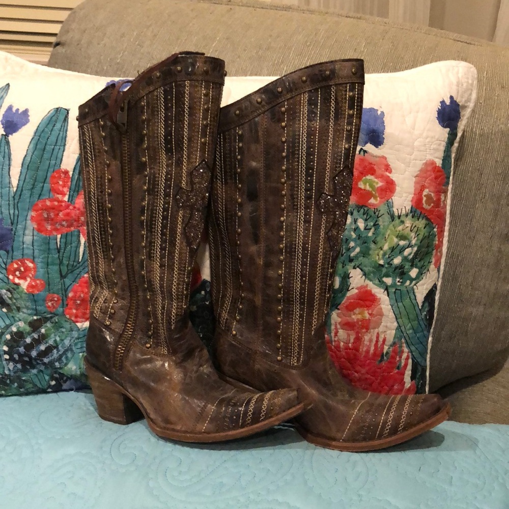 Women's Brown Western Boots
